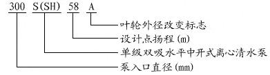 S、SH型單級(jí)雙吸泵